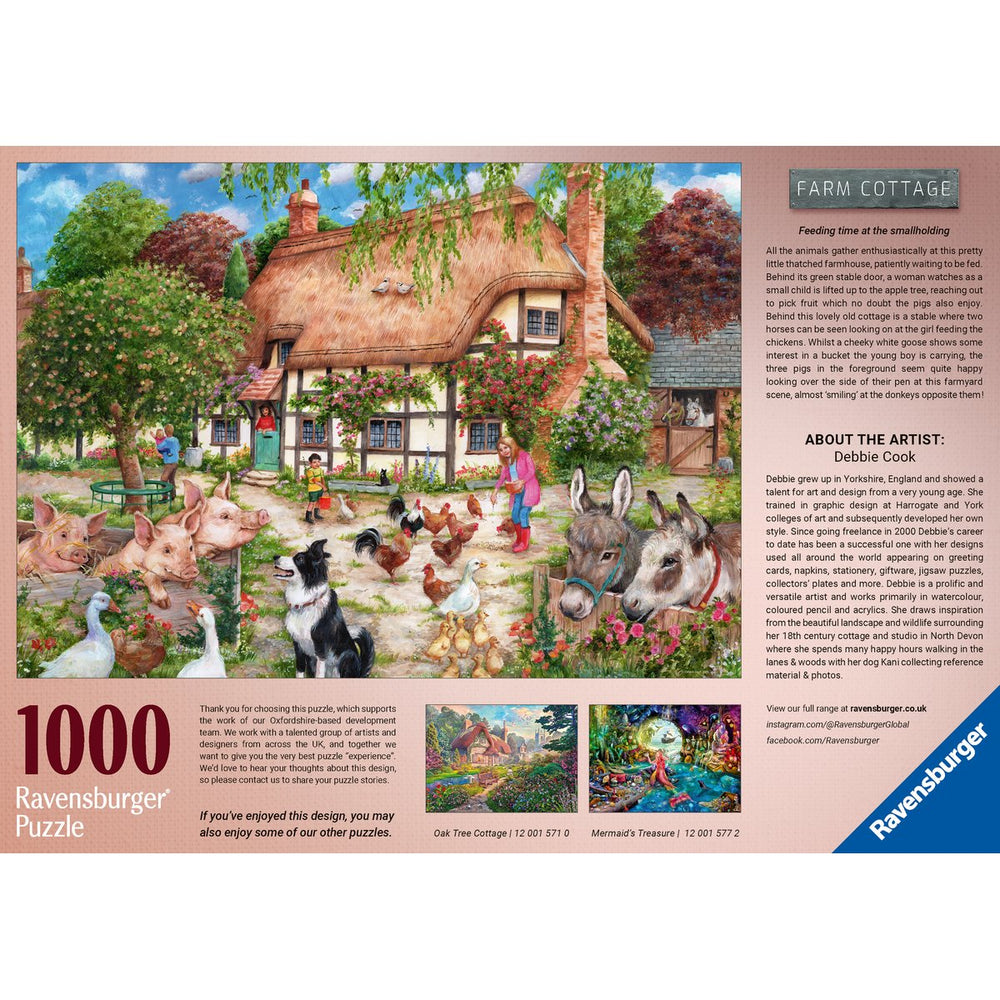 Farm Cottage 1000-Piece Jigsaw