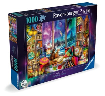 Winter Reading Nook 1000-Piece Jigsaw