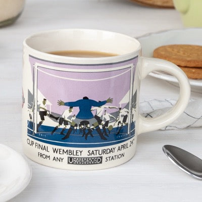 Cup Final Vintage Poster Mug