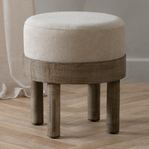 Ebbett Wooden Footstool