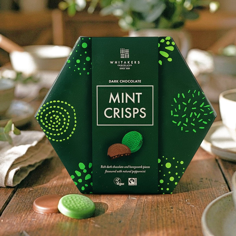 Dark Chocolate Mint Crisps