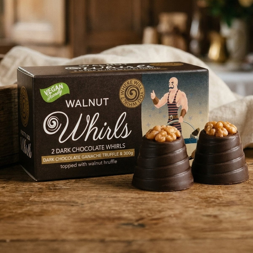 Dark Chocolate Walnut Whirls