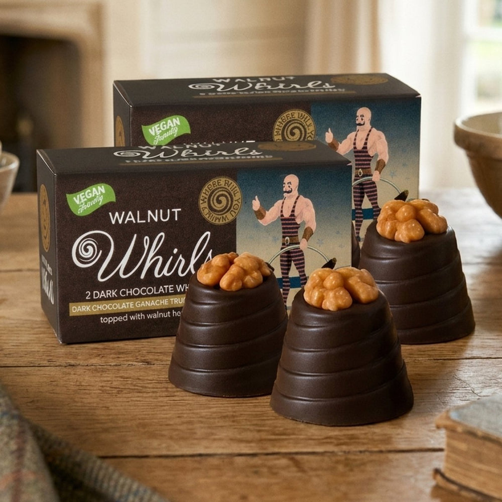 Dark Chocolate Walnut Whirls Set