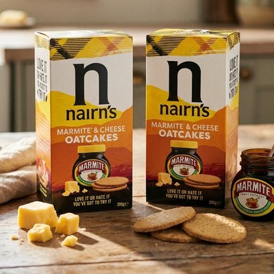 Marmite & Cheese Oatcakes