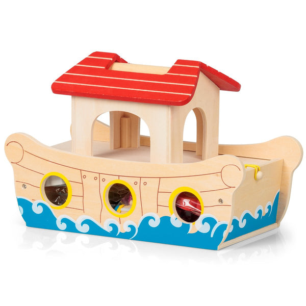 Wooden Noah's Ark Play Set