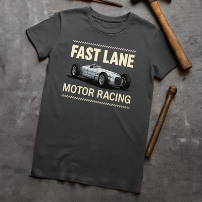 Fast Lane Motor Racing T-Shirt