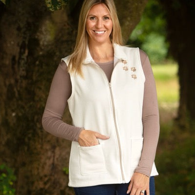 Paw Print Gilet