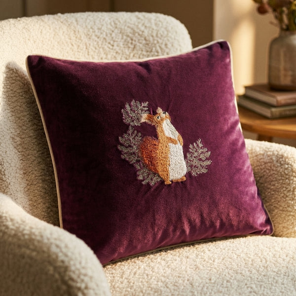 Sidney Squirrel Cushion