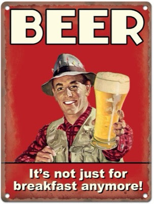 Beer Is Not Just For Breakfast