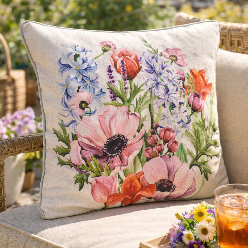Floral Serenade Cushion