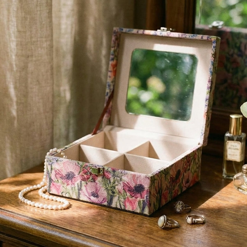 Floral Serenade Jewellery Box
