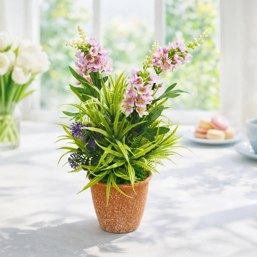 Faux Lilac Lupins