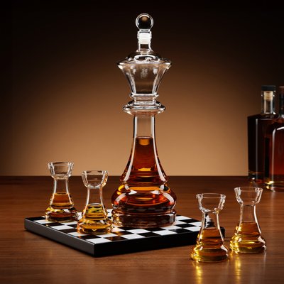 Chess Decanter Set