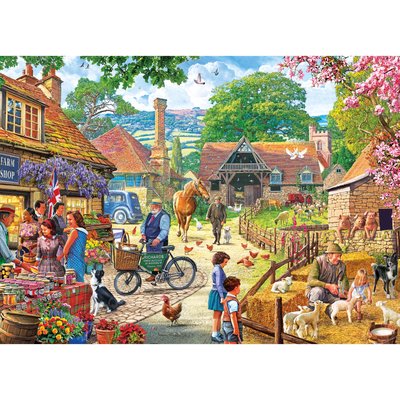 The Farm Shop 1000 Piece Jigsaw