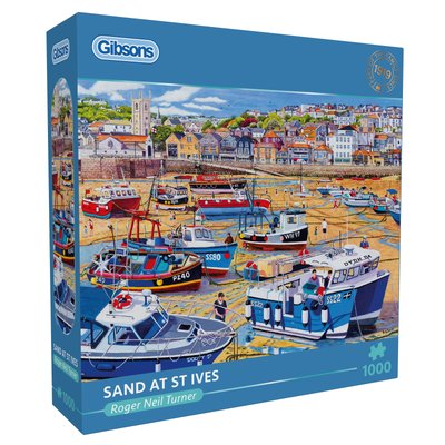 Sand at St Ives 1000 Piece Jigsaw