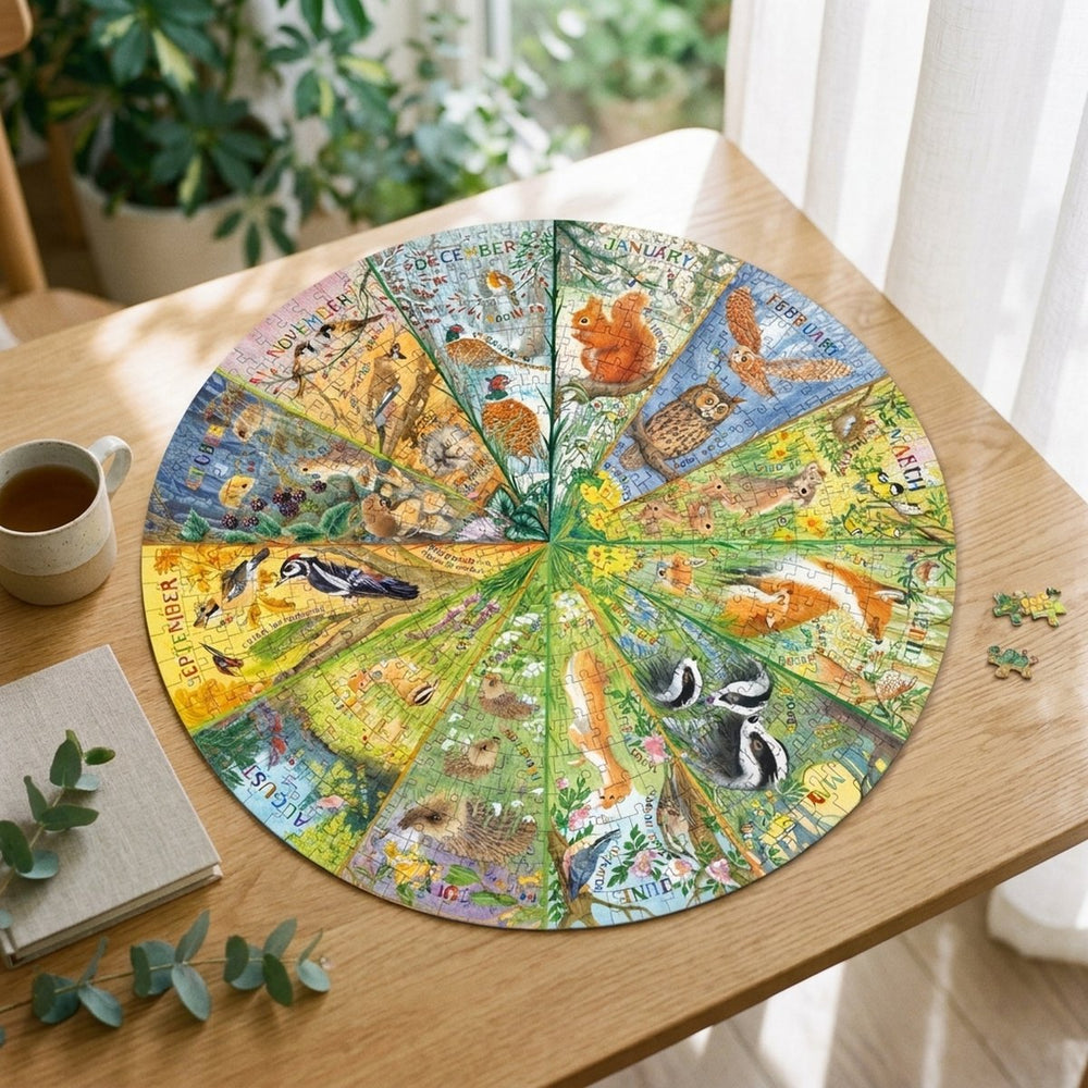 A Year in the Forest  500-Piece Jigsaw