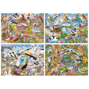 Wings In The Wild 4 x 500 Piece Jigsaw