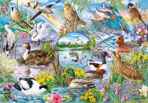 Wings In The Wild 4 x 500 Piece Jigsaw