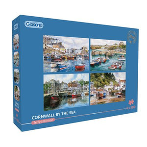 Cornwall By The Sea 4 x 500 Piece Jigsaw