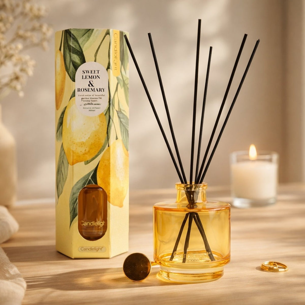 Lemon & Rosemary Diffuser Set