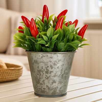 Faux Chilli Plant
