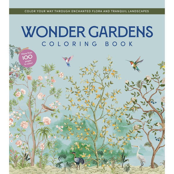 Wonder Gardens Coloring Book