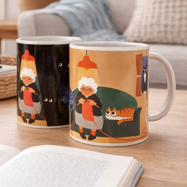 Cat Lady Magical Mug