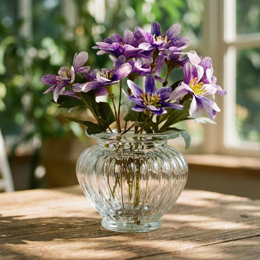 Purple Daisy Vase