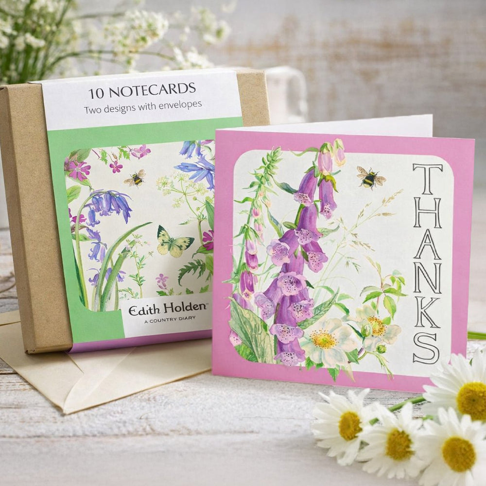 Hyacinth & Foxglove Notecards