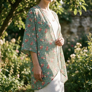 Dotty Flower Kaftan