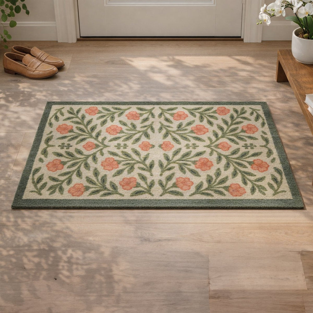 Pattern Pink Botanical indoor Mat