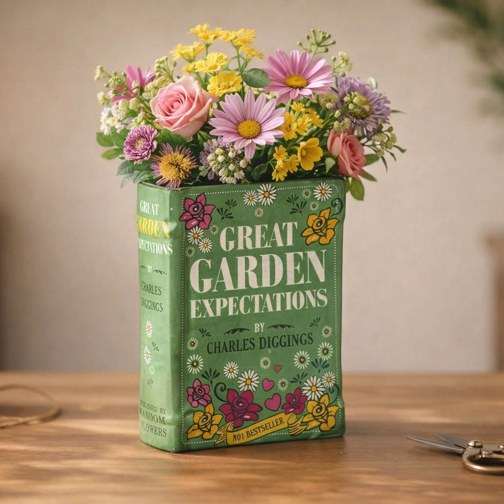 Garden Expectations Book Vase