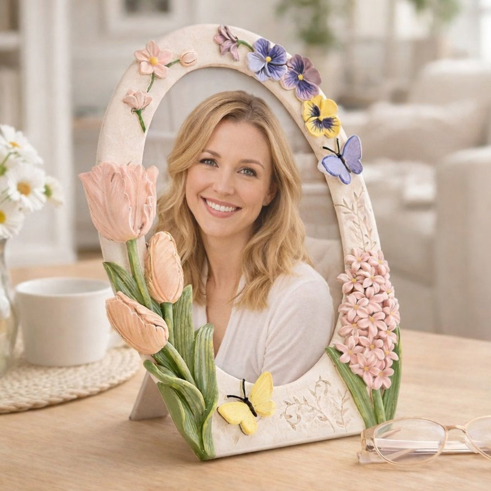 Spring Blooms Photo Frame
