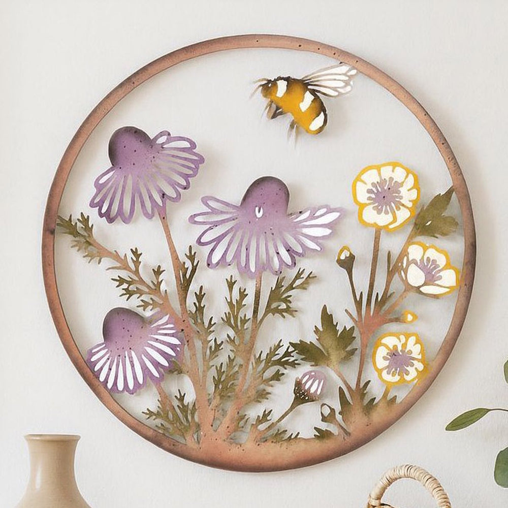 Viola Wall Plaque