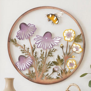 Viola Wall Plaque