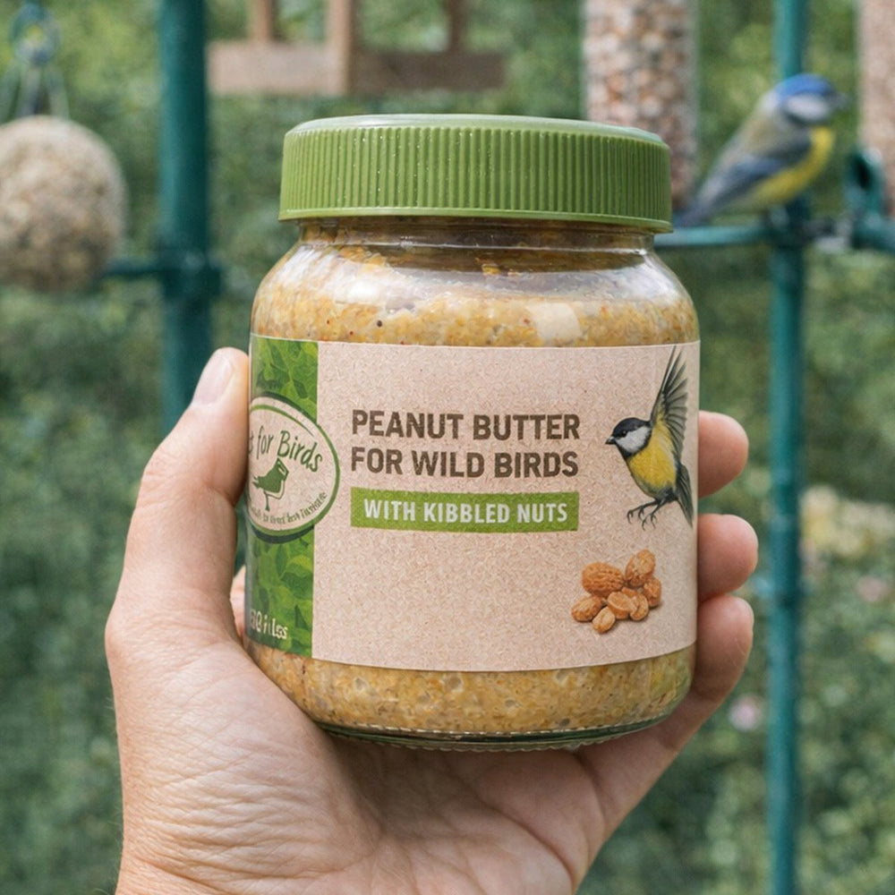 Red Peanut Butter for Wild Birds