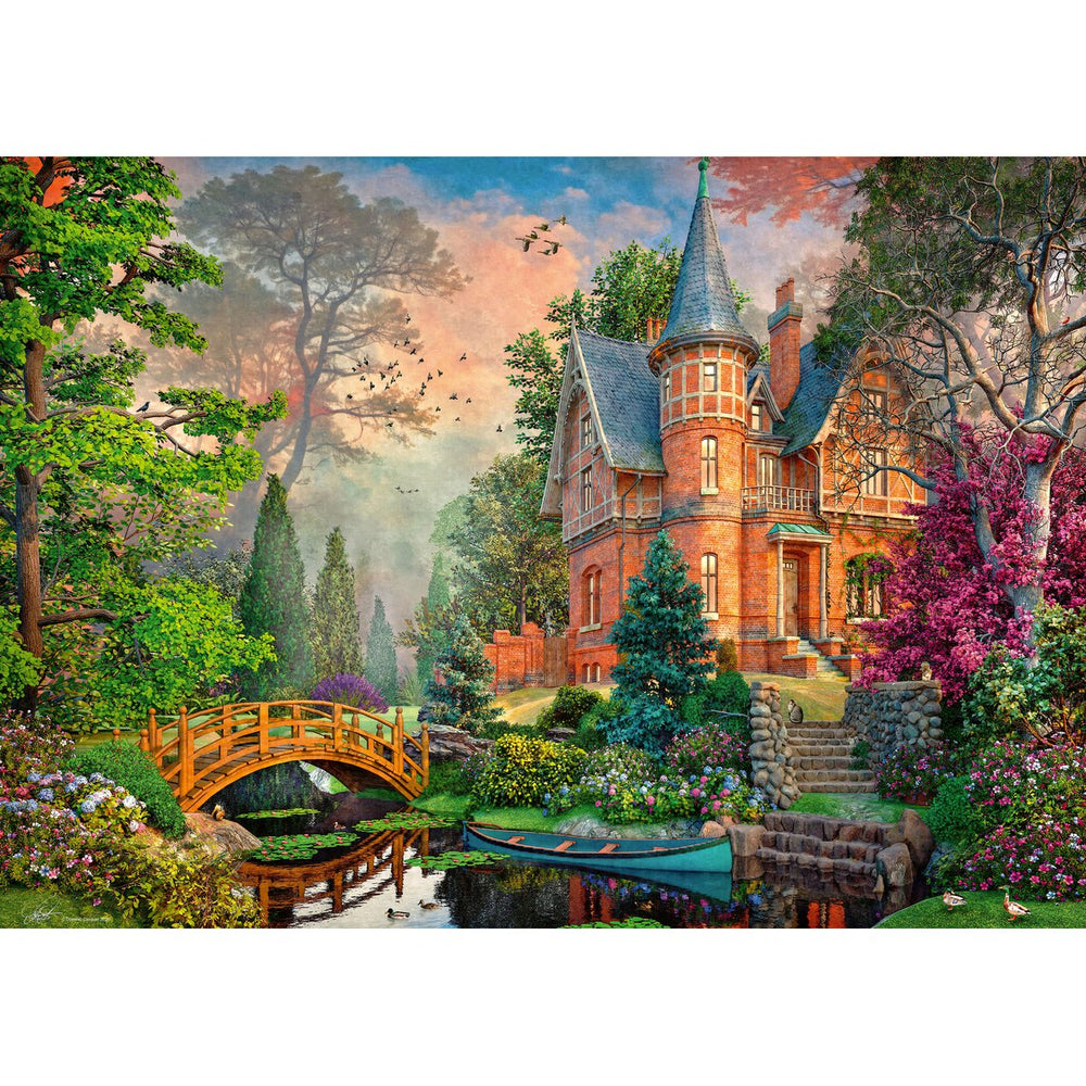 Terracotta Mansion 1000 Piece Jigsaw