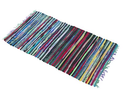 Multi Cotton Stripe Runner