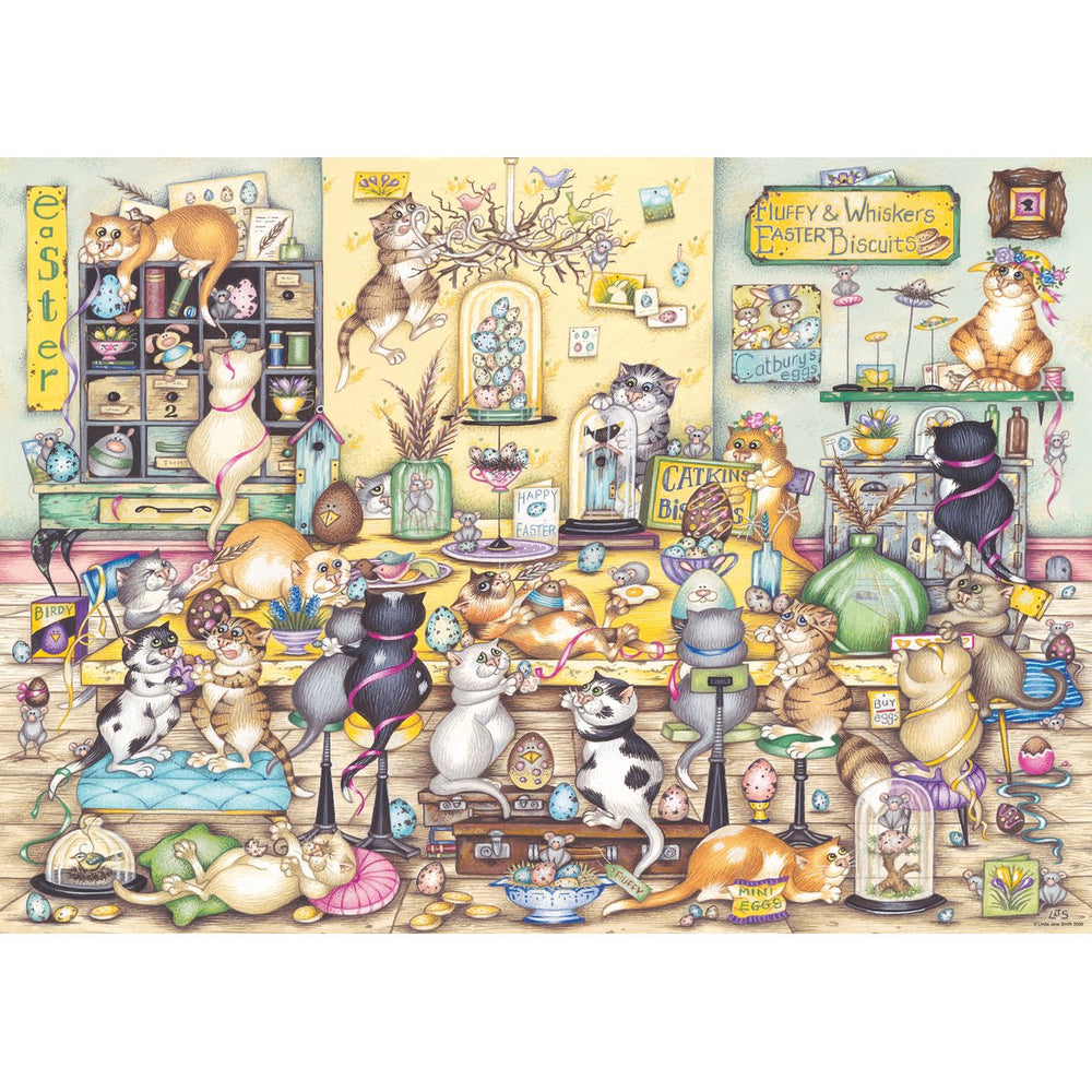 Easter Eggstravaganza 1000 Piece Jigsaw
