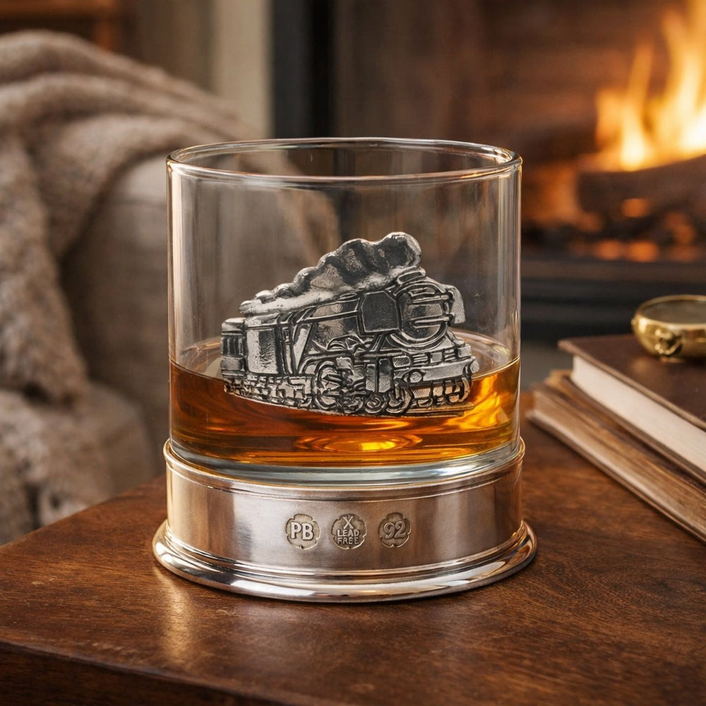 Steam Train Whisky Tumbler