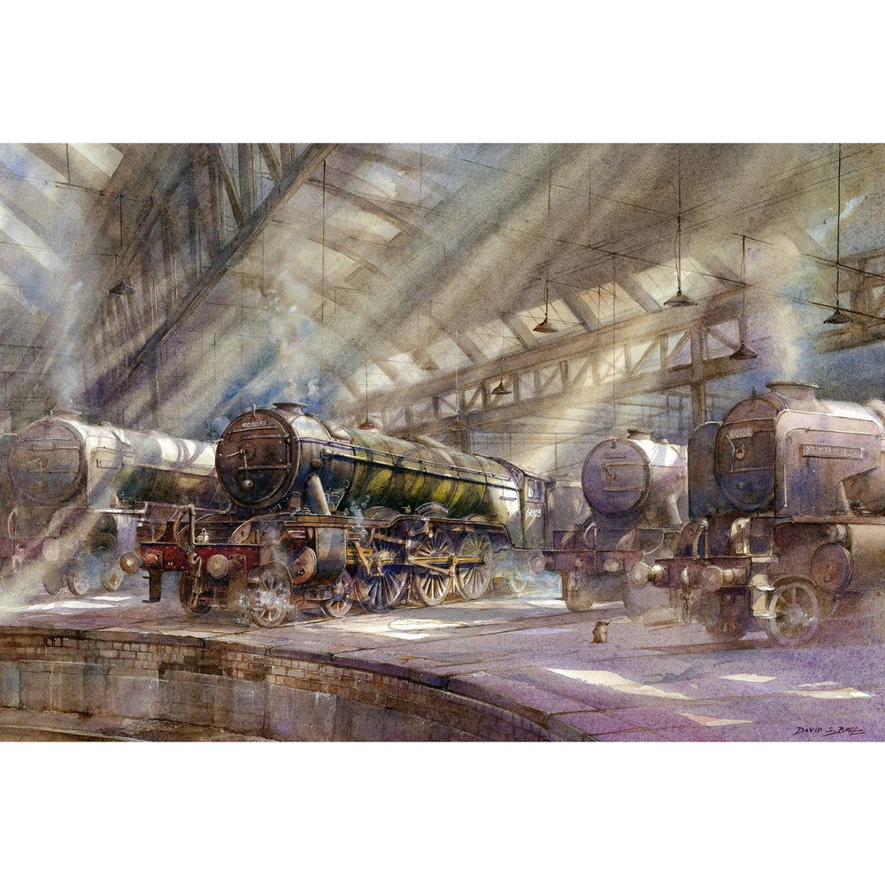 Flying Scotsman York Shed 1000 Piece Jigsaw