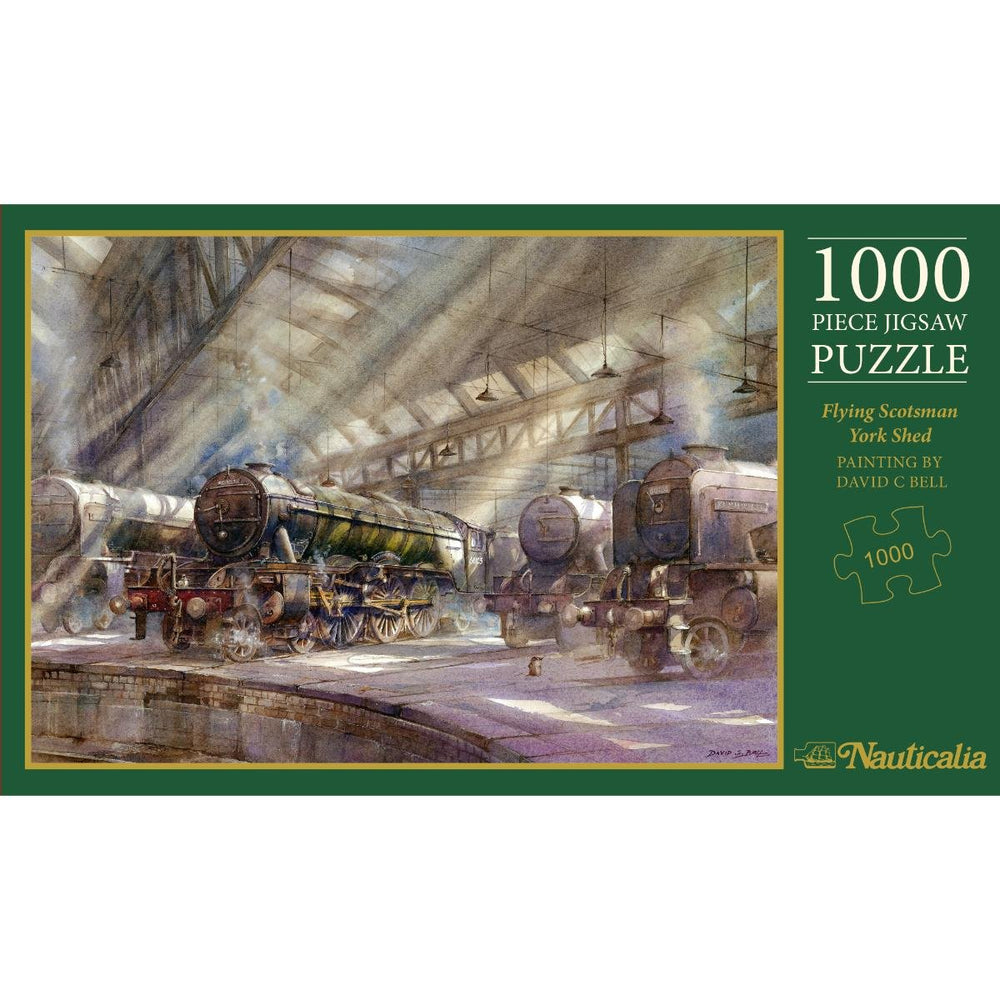 Flying Scotsman York Shed 1000 Piece Jigsaw