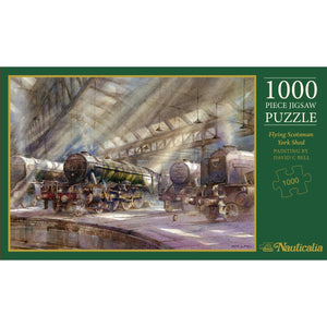 Flying Scotsman York Shed 1000 Piece Jigsaw