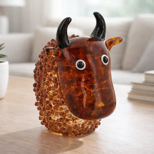 Glass Handmade Highland Coo