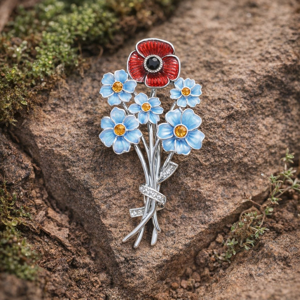 Floral Posy Brooch