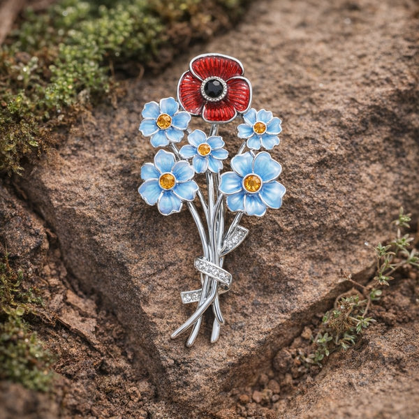 Floral Posy Brooch