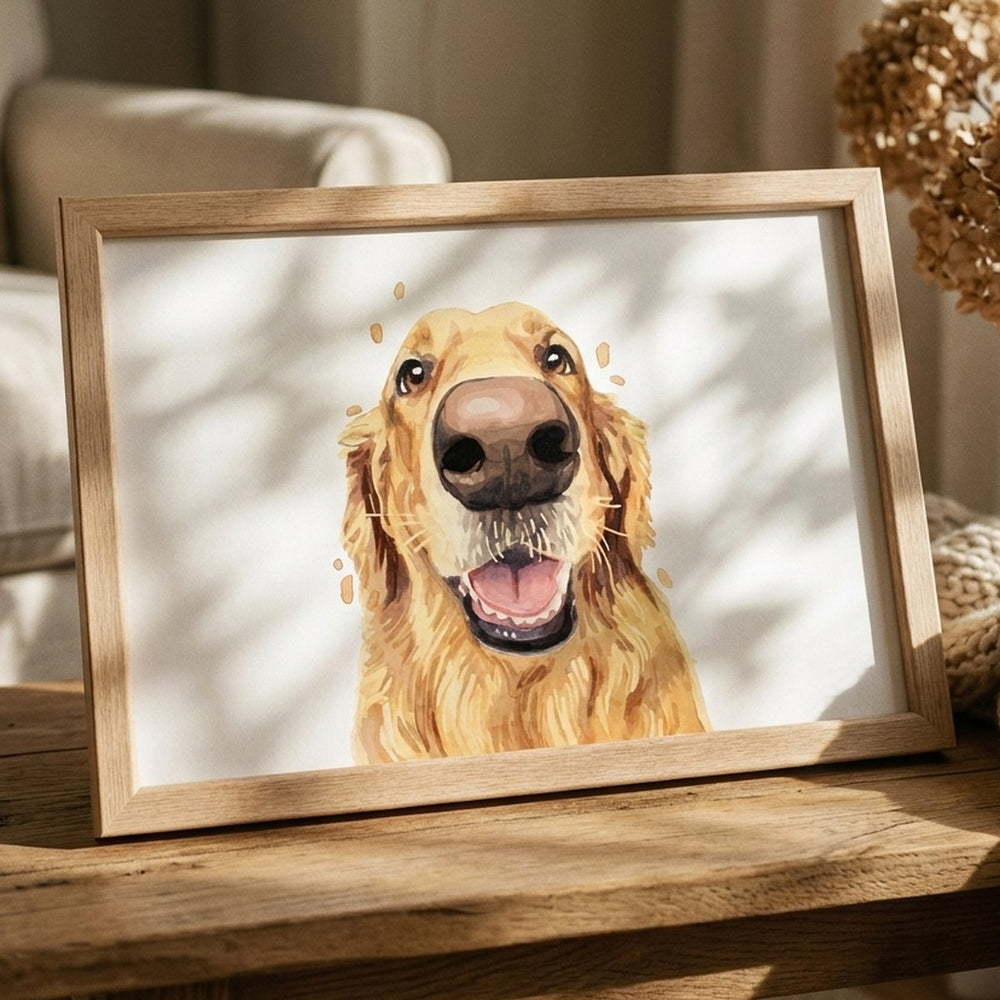 Golden Retriever Laptray