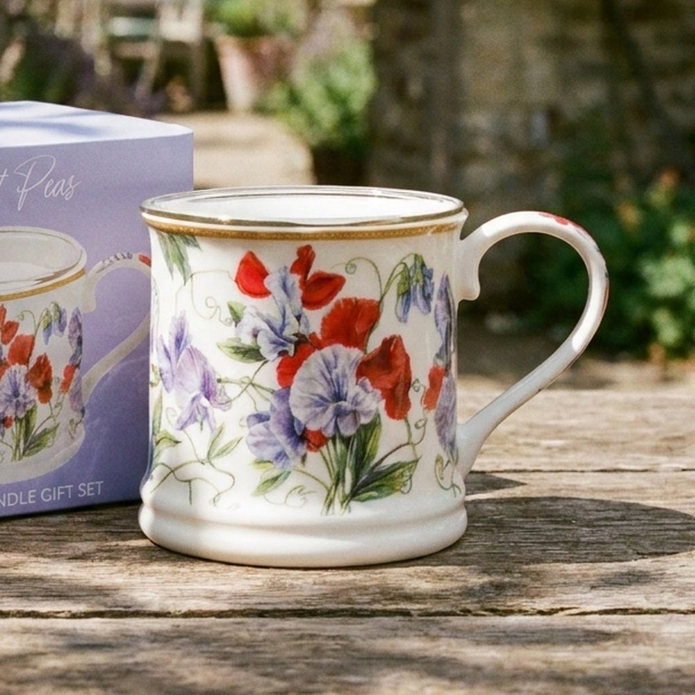 Sweet Pea Candle Mug
