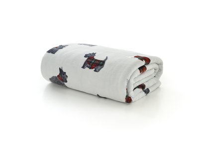 Scottie Dog Throw
