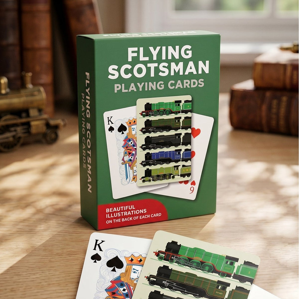 Flying Scotsman Playing Cards